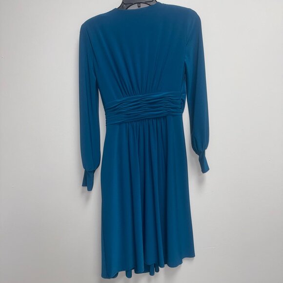 Jones, New York size 6 dress teal in color - Picture 6 of 6